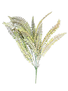 Buquê Samambaia Fosco Artificial Real Toque