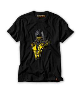 Camiseta Gamer Kombat Escorpião #135