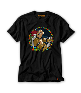 Camiseta Gamer Geek Mario Koopa Love Princess #070
