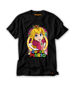Camiseta Gamer Geek Mario Princess #071