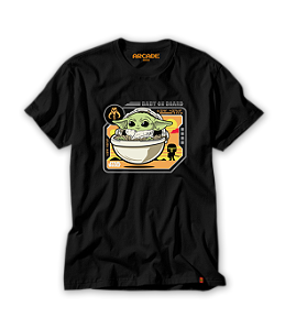 Camiseta Geek Star Baby On Board  #109