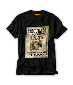 Camiseta Tripa Seca Procurado Chaves Chapolin #140