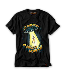 Camiseta Já chegou o disco voador? Chaves Chapolin #146