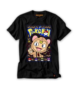 Camiseta Anime Poke Meowth #164