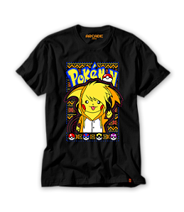 Camiseta Anime Poke Raichu #165