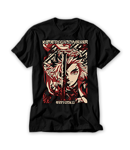 Camiseta Anime Demon Kimetsu Rengoku #229