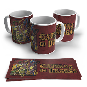 Caneca Desenho Caverna Weapons #358