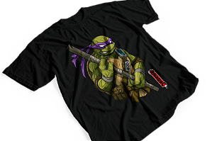 Camiseta Tartarugas  Donatello #411