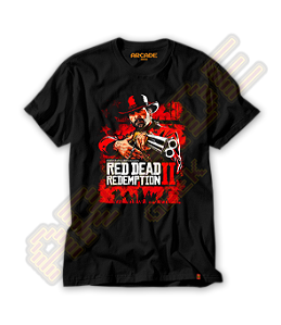 Camiseta Gamer Red Dead Faroeste #450