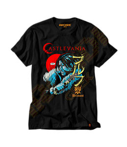 Camiseta Camiseta Gamer Castlevania Belmont Clan Vampire Killer Dracula  #490