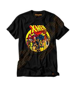 Camiseta Hq Herois X-men 97 Wolverine Gambit Magneto #492