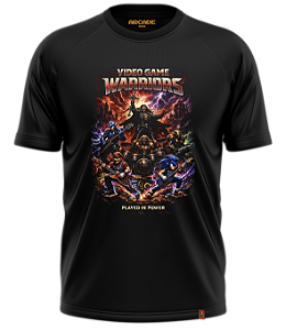 CAMISETA ARCADE GEEK NERD HEAVY METAL GAMER VIDEO GAME WARRIORS #548