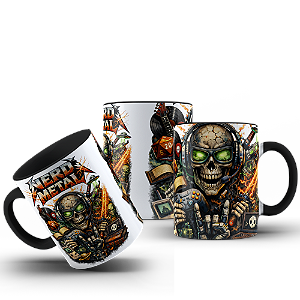 Canecas Nerd Metal Gamer RPG e Heavy Metal Retro Games – Arcade Geek #556
