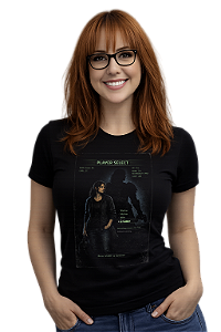 Camiseta Gamer Life Select Player Mães e Pais Pai e mãe Exclusiva Arcade Geek