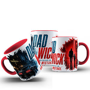 Caneca Dia dos Pais Dad Wick John Big Mistake Presente