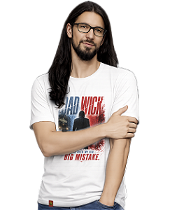 Camiseta Dia dos Pais Dad Wick John Big Mistake Presente