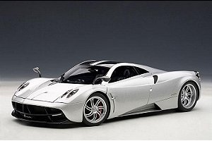 Pagani Huayra Autoart 1:18 Prata - 20 anos! Loja on-line de