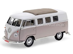 VolkswagenMicrobus コンセプトミニカー ホワイト/ベージュ Volkswagen Microbus Kombi 1962 1:18 Yat Ming Creme - 20 anos! Loja