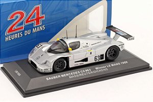 Sauber Mercedes C9 Campeão 24 Horas LeMans 1989 1:43 Ixo Models