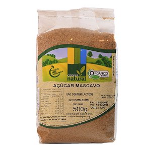 ACUCAR DEMERARA 500G - COOPERNATURAL
