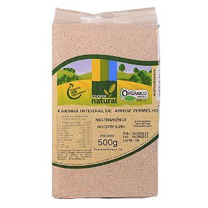 FARINHA DE ARROZ VERMELHO 500G - COOPERNATURAL