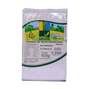 FARINHA DE TRIGO MOURISCO SARRACENO 500G - COOPERNATURAL