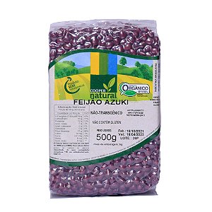 FEIJAO AZUKI 500G - COOPERNATURAL
