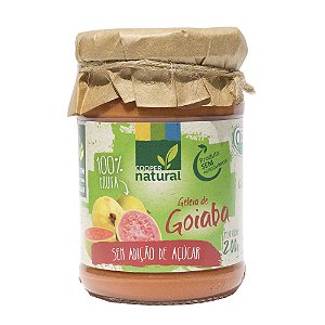 Geleia de Goiaba SEM AÇUCAR 180g - COOPERNATURAL