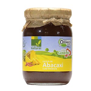 GELEIA DE ABACAXI COM PIMENTA ORGANICA 300G - COOPERNATURAL