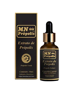 Extrato de Própolis Ouro 30ML - MN PRÓPOLIS