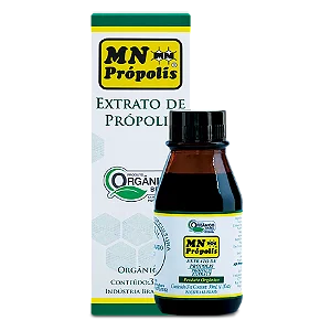 Extrato de Própolis Orgânico 30ML - MN PRÓPOLIS