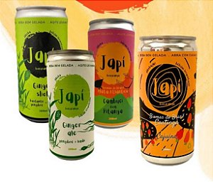 Ginger Ale Artesanal 269ml - JAPÍ