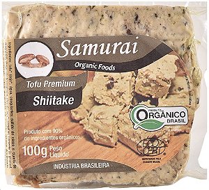 Tofu Premium Shitake Orgânico 100g - SAMURAI