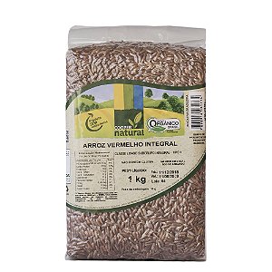ARROZ VERMELHO INTEGRAL 500G - COOPERNATURAL