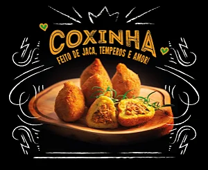 Coxinha de Jaca 450g - OGRO VEGANO
