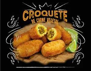 Croquete de Carne Vegetal 450g - OGRO VEGANO