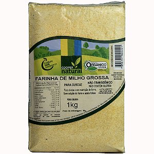 FARINHA DE MILHO (GROSSA) 1KG - COOPERNATURAL