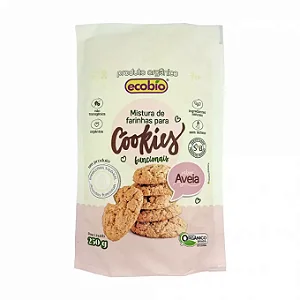 Mistura para Cookie Funcional Aveia 250g Organico - ECOBIO