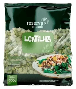 LENTILHA VERDE 500g - RESERVA MUNDI