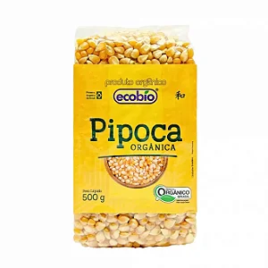 Pipoca Orgânica 500g - ECOBIO