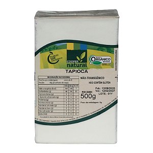 TAPIOCA ORGANICO 500G - COOPERNATURAL