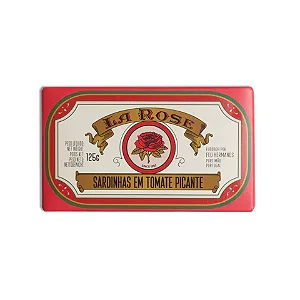 Sardinha ao Molho de Tomate Picante com Azeite de Oliva 125g - FUI AO MAR