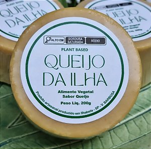 Queijo Vegano Tradicional - QUEIJO DA ILHA