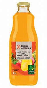 Suco Misto Tangerina Manga e Maça 1L - RAÍZES DO CAMPO