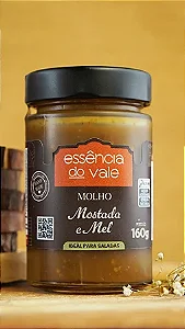 Molho de Mostarda e Mel Honey Mostard da Essencia do Vale 160g