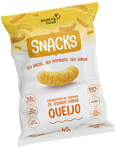Snack de Quinoa Sabor Queijo 40g - RESERVA MUNDI