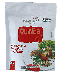 Quinoa em Grãos Mix Orgânica 200g - RESERVA MUNDI