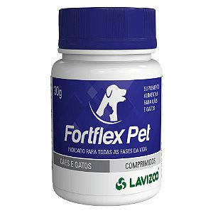 Suplemento Condroitina Cachorro e Gato Fortflex Pet 30g