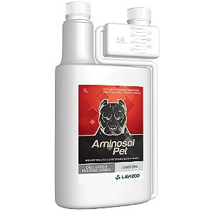 Suplemento para Pit Bull Cachorro Aminosol Pet 1L Lavizoo