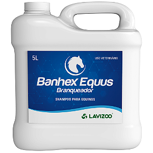 Shampoo Branqueador para Cavalo Banhex Equus Lavizoo 5L